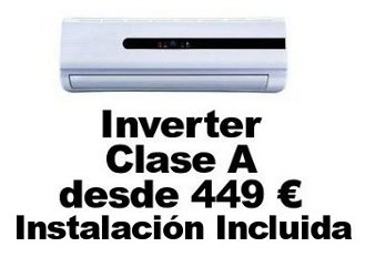 Aire Acondicionado Marca Blanca Inverter