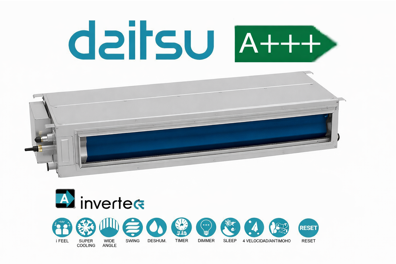 Aire acondicionado Conductos Daitsu